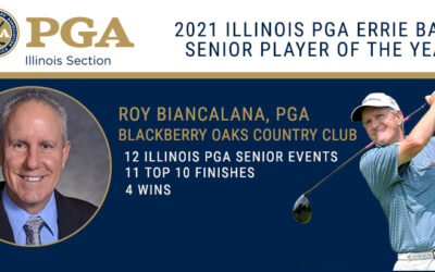 Biancalana Wins Illinois PGA Errie Ball Senior Player of the Year Award