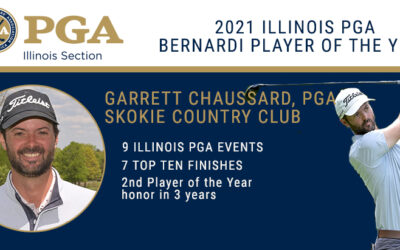 Chaussard Captures 2021 Illinois PGA Bernardi Player of the Year Award
