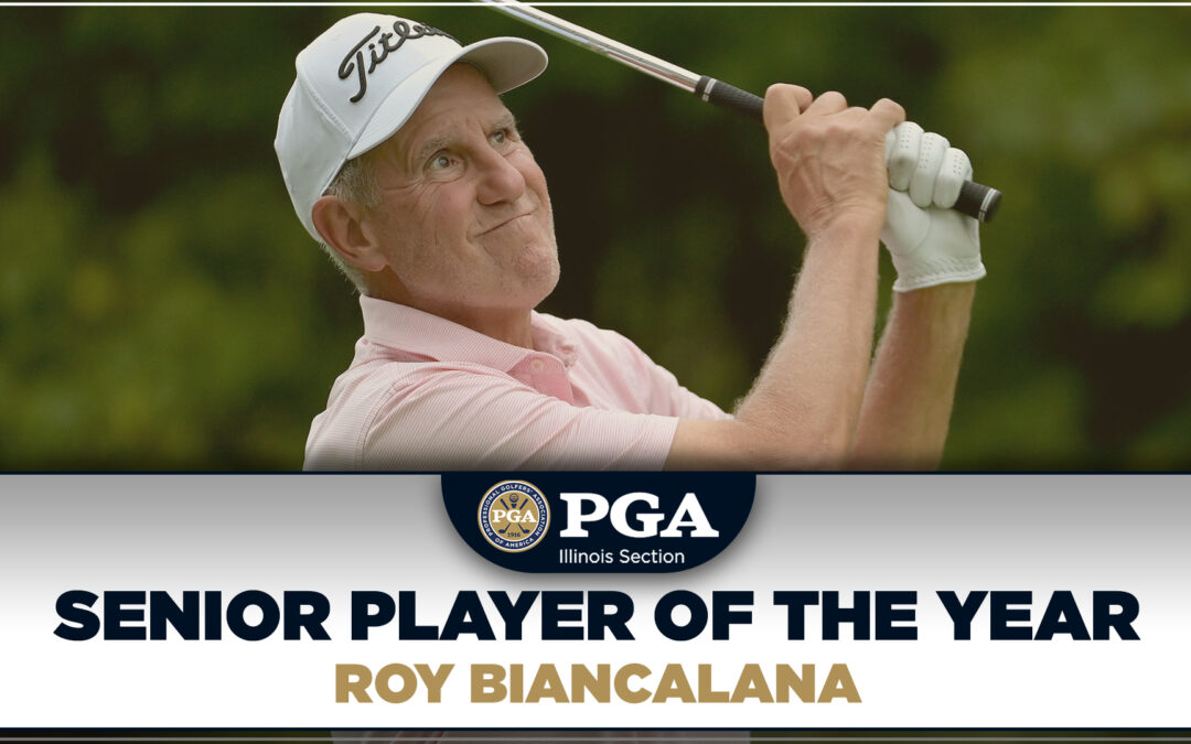 Biancalana Wins Third Consecutive Illinois PGA Errie Ball Senior Player of the Year Award
